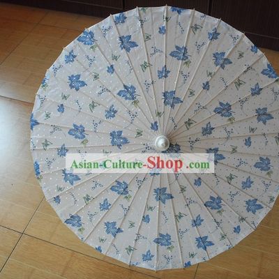 Chinese Hand Made Flower Dance Umbrella