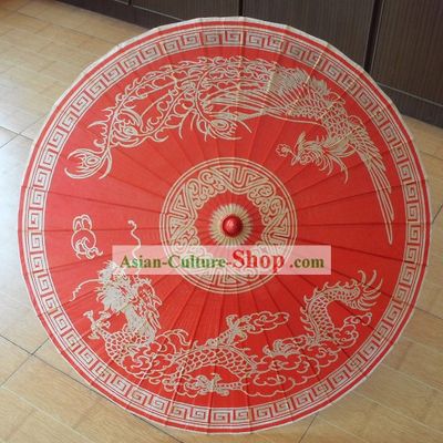 Chinese Traditional Dragon Umbrella for Wedding
