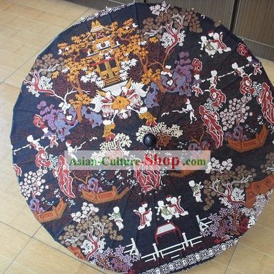 Chinese Traditional Hand Made Cloth Umbrella