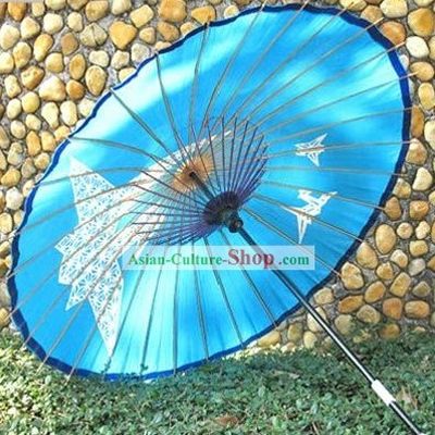 Wagasa Traditional Hand Made Japanese Crane Umbrella