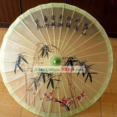 Chinese Hand Made Bamboo Dance Umbrella