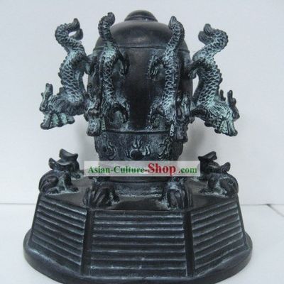 Chinese Archaize Bronze Seismograph