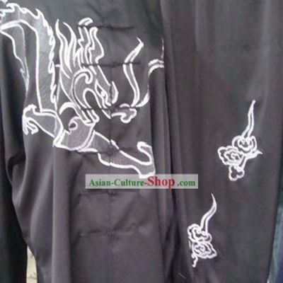 Chinese Professional Black Dragon Sifu Tai Chi Uniform