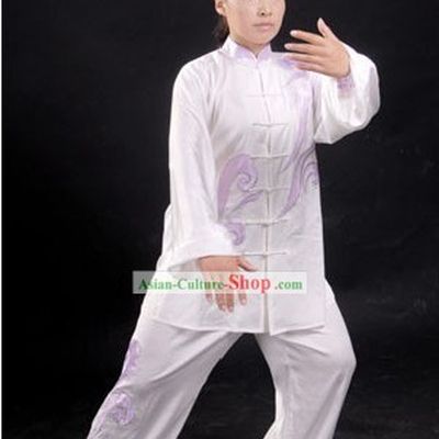 China Martial Arts Tai Chi Blouse and Pants Complete Set