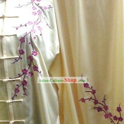 Chinese Professional Martial Arts Silk Tai Chi Suit