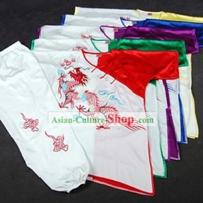 Professtional Embroidered Dragon Kung Fu Tai Chi Uniform for Kids