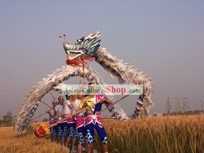 Chinese Traditional Dragon Dance Costume and 8 Sets of Dancers Uniform