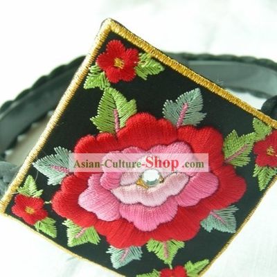 Traditional Hand Embroidered Korean Children Head Piece