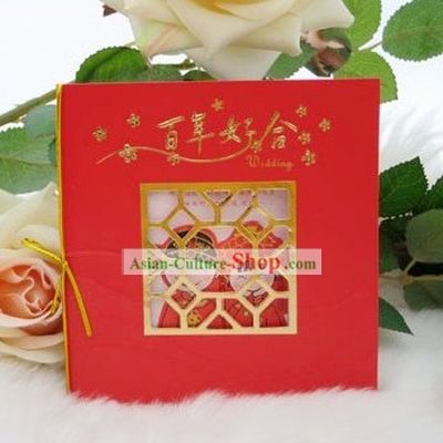 Traditoinal Chinese Wedding Cards 20 Pieces Set