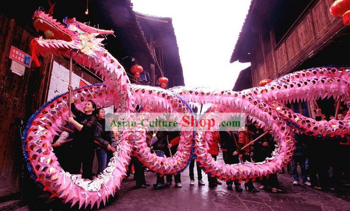 Traditional Pink Dragon Costumes for Women