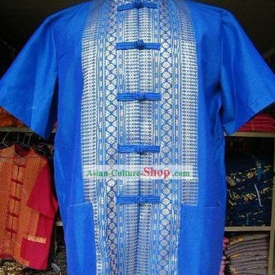 Traditional Thai Blouse Costume Complete Set for Men