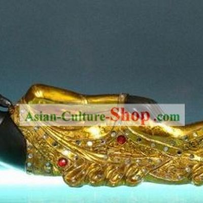 Asia Thai Sleeping Buddha Statue