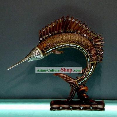 Southeast Asia Thai Dorado Statue
