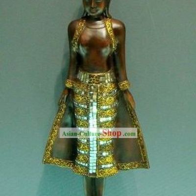 Southeast Asia Thai Arts Standing Buddha