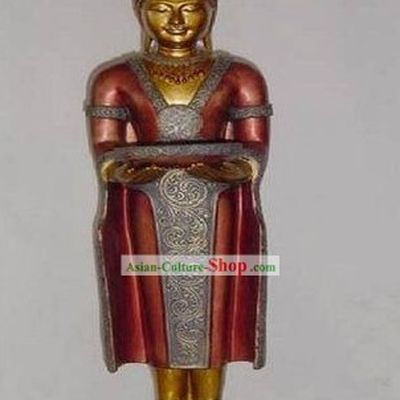 Large Southeast Asia Thai Figurine of Buddha
