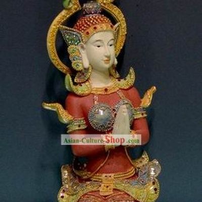 Traditional Asia Thai Goddess Statue