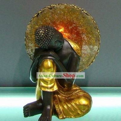Southeast Asia Thai Figurine of Sleeping Buddha