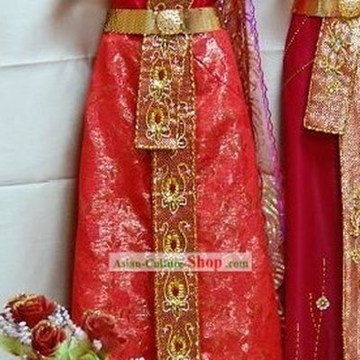 Thai Classic Court Dress Complete Set