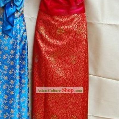 Traditional Thai Dance Costume Complete Set