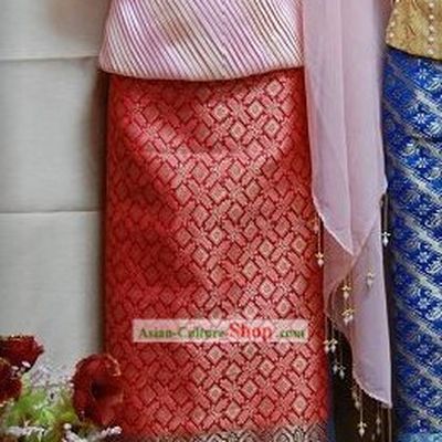 Thai Classic National Costume Complete Set