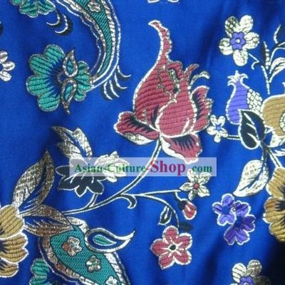 China Silk Fabric with Various Flower