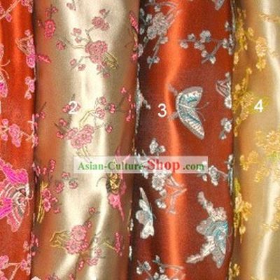 Traditional Butterfly Silk Fabric