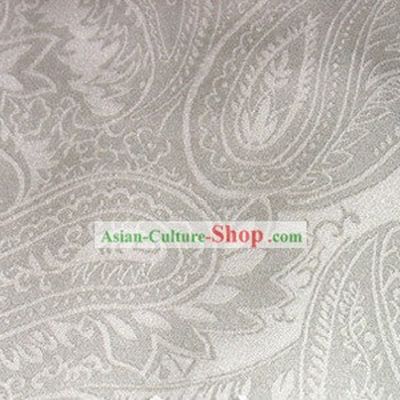 Chinese Classical Fu Rui Xiang Silk White Fabric