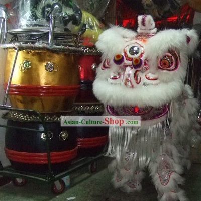 Competition and Parade HOK SAN Lion Dance Costumes Complete Set