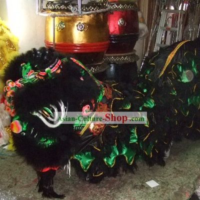 Top Professional Two Persons FUT SAN Lion Costumes Complete Set