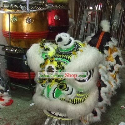 Competition and Parade Chinese Southern Lion Dance Costumes Complete Set