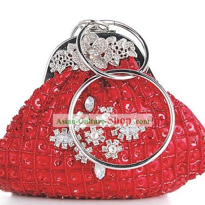 Traditional Chinese Wedding Silk Brocade Handbags