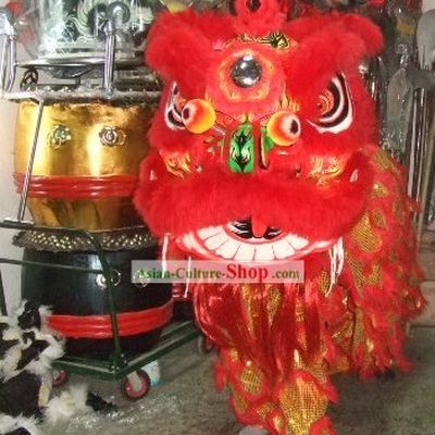 Traditional FUT SAN Lion Dance Costumes Complete Set