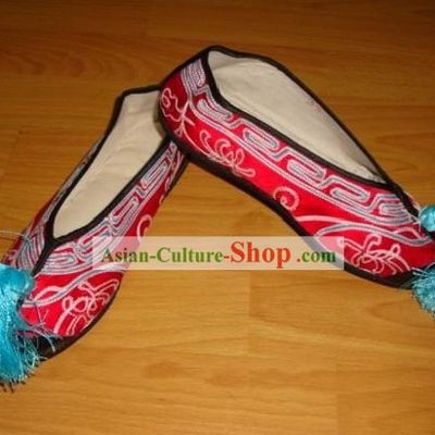 Red Silk Shoes