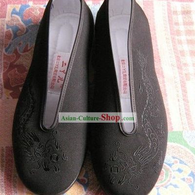 Professional Tai Ji Cloth Shoes Black Wushu Shoes Taiji shoes