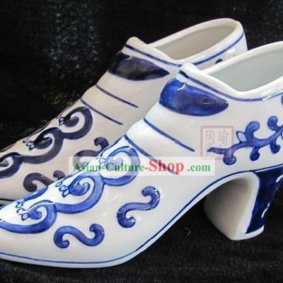 Minature Porcelain Shoes