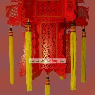 Chinese Papercut Red Paper Lanterns
