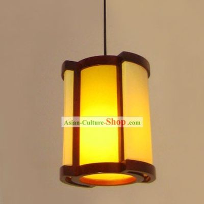 Mandarin Ceiling Wood Lantern