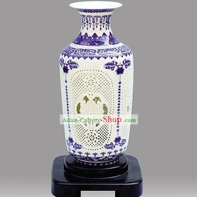 Chinese Ceramic Reading Room Lantern