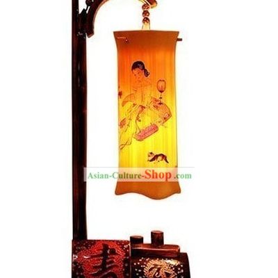 Chinese Classic Bamboo Table Lanterns