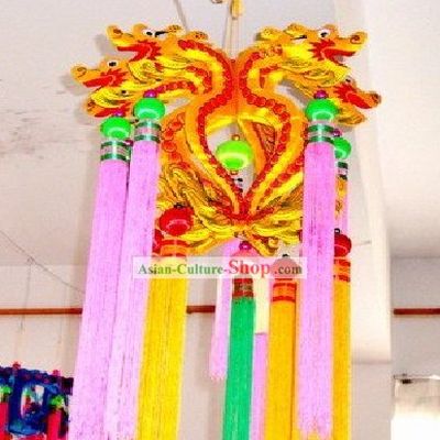 Chinese Handmade Dragon Parade Lanterns