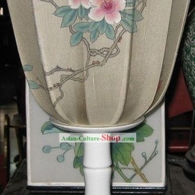 Chinese Antique Style Hand Painted Lantern Peony Lamps and Lanterns