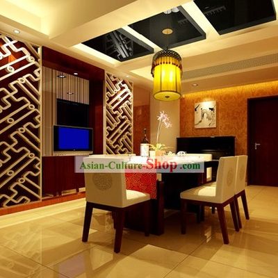 Chinese Mandarin Ceiling Lantern