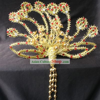 Hand Made Chinese Phoenix Wedding Hairdress