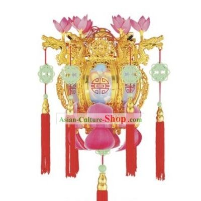 Chinese Revolving Scenic Lamp