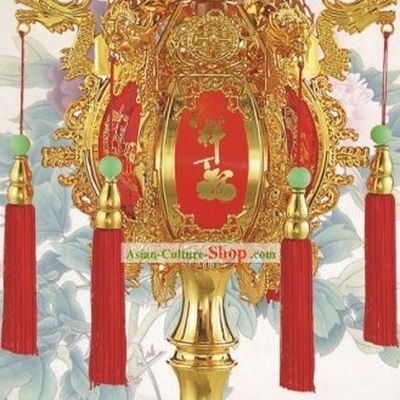 Chinese Hexangular Lantern Table Lantern