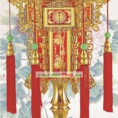 Chinese Classic Hexangular Table Palace Lantern