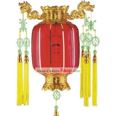 12 Inch Chinese Red Dragon Lanterns