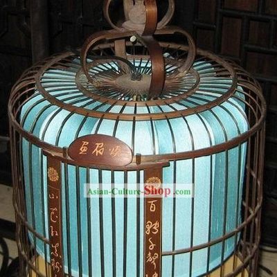 Chinese Antique Style Birdcage Hanging Palace Lantern