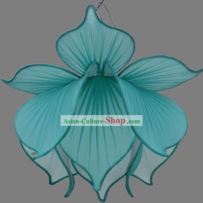 Large Silk Lotus Ceiling Lantern