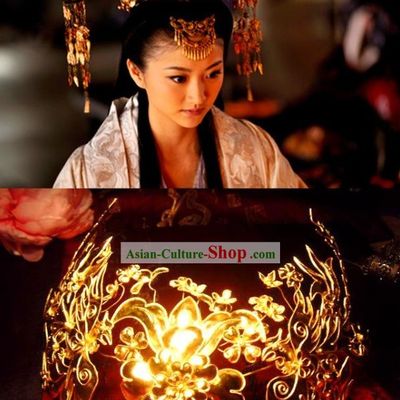 Handmade Tang Wedding Empress Phoenix Crown Chinese Wedding Hat